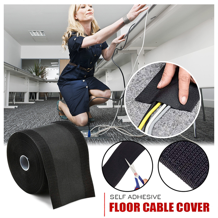Buy Cord Cover Floor Carpet Cable Cover Floor Wire Cover Protector Cable Nylon Storage Harness